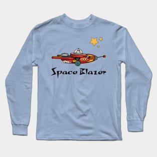 Vintage Space Blazer Toy Rocket Long Sleeve T-Shirt